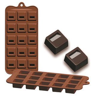 Moule en silicone pour 15 chocolats