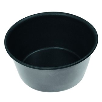 Set of 6 7 cm Obsidian non-stick steel muffin boxes